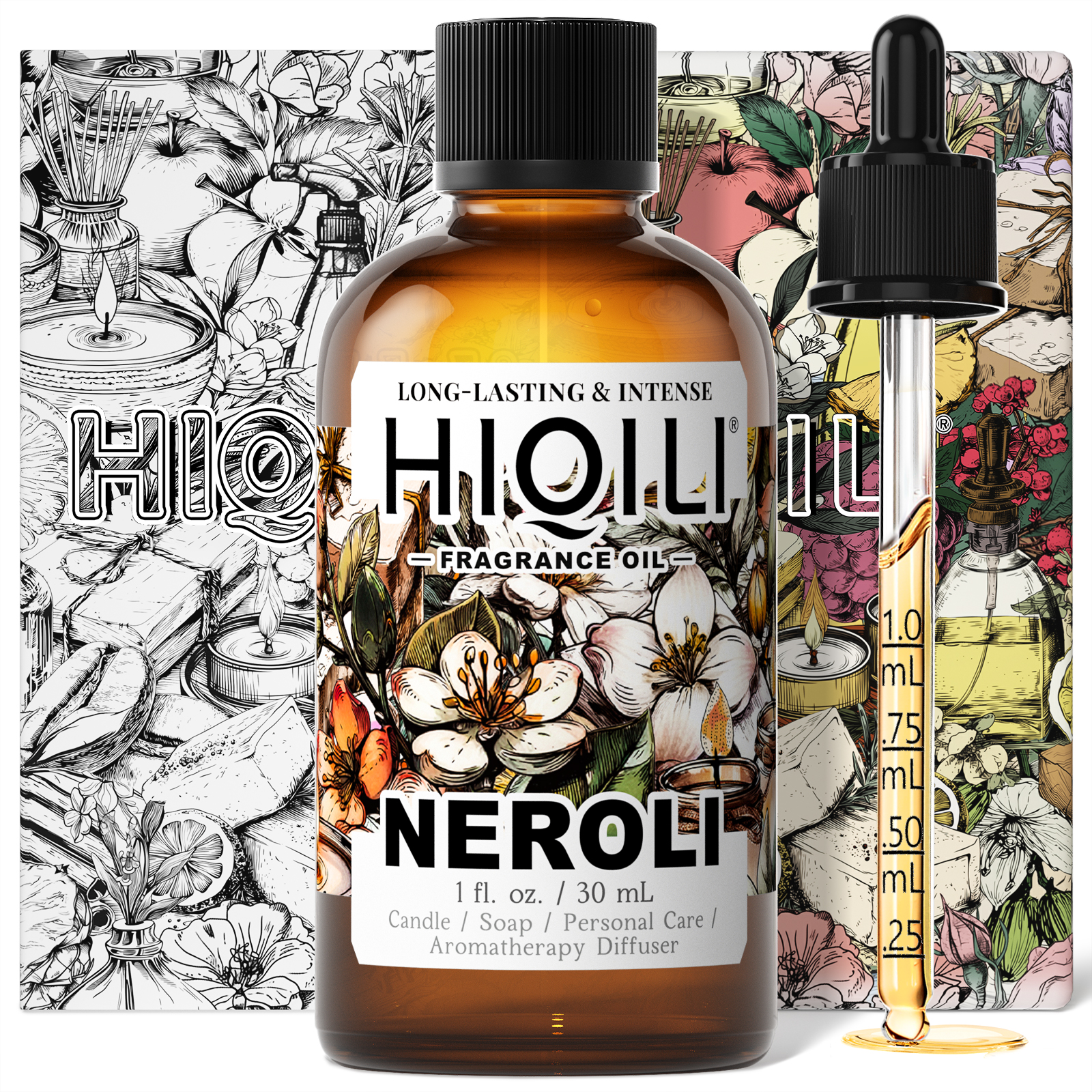 Soap Making Ingredients - HIQILI Neroli Duftöl 30 ml für