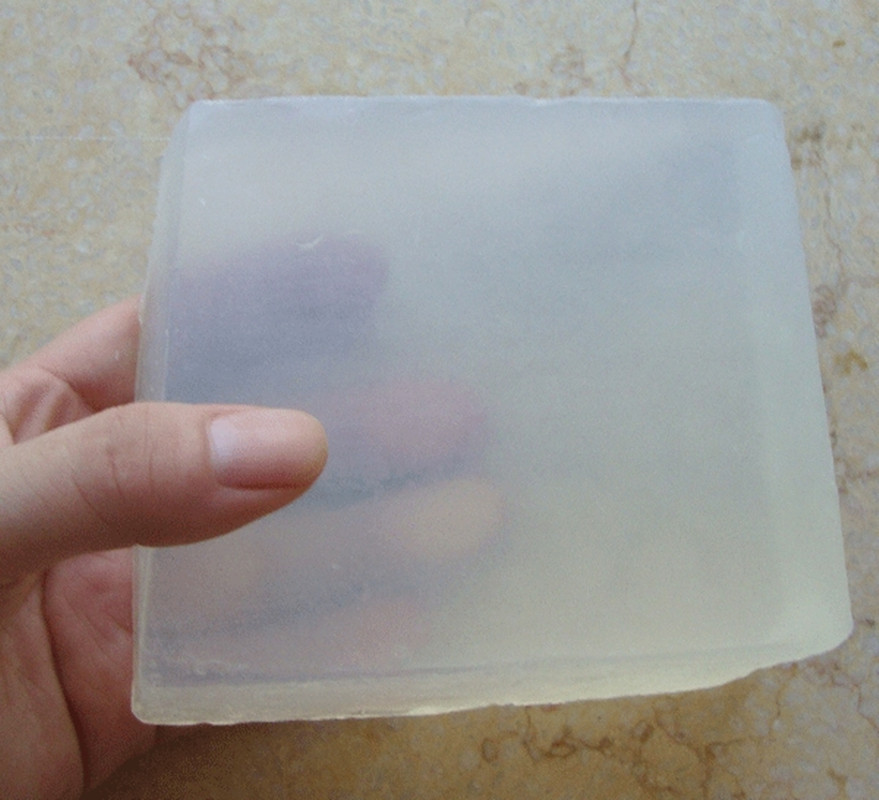 Soap Making Glycerin Base - 1 Stück = 1 kg transparente