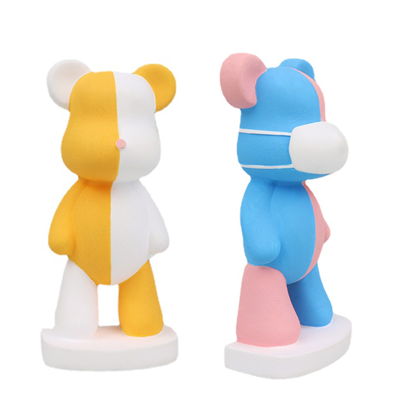 Soap Making Experiment - 3d Cartoon Bär Silikon Kerzen form