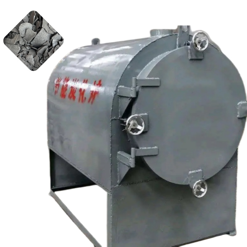 Activated Charcoal Powder - Holzkohlepulver-Herstellungsmaschine Biochar-Produktionsanlage Aktivkohle-Karbonisierungsofen