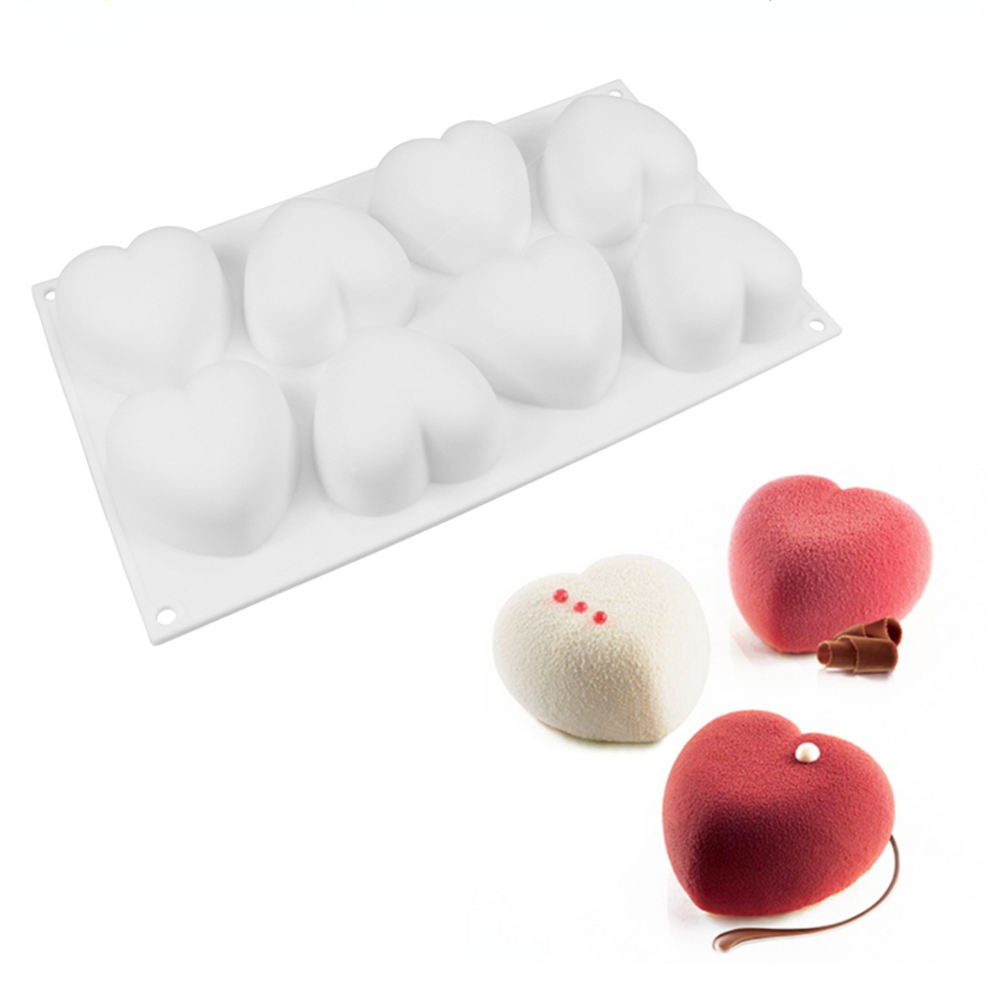 Soap Making Workshop - Liebe Herz Silikon Seife Form Handgemachte