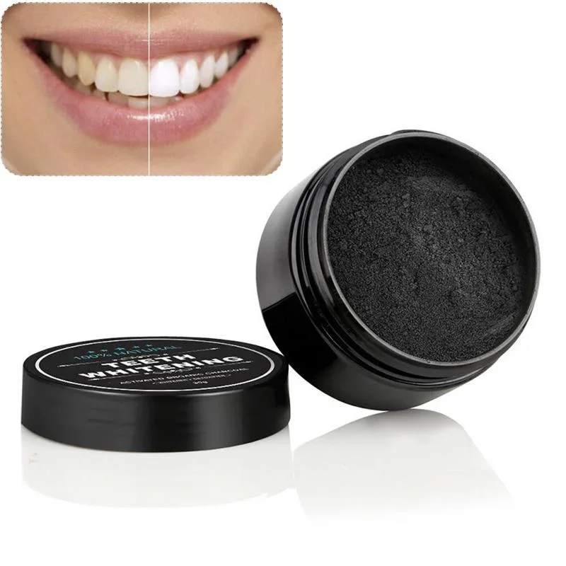 Activated Charcoal Powder - Zahnpulver in Lebensmittelqualität, Holzkohle-Zahnaufhellungsprodukte, Reinigung der