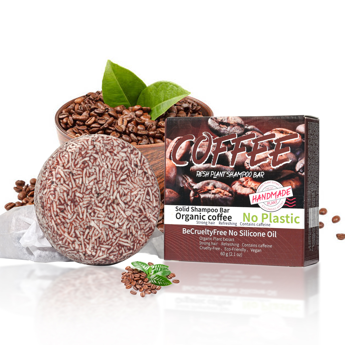Kaffee-Aromatisiertes Shampoo, – Essential Oil Soap Bewertung und Preis