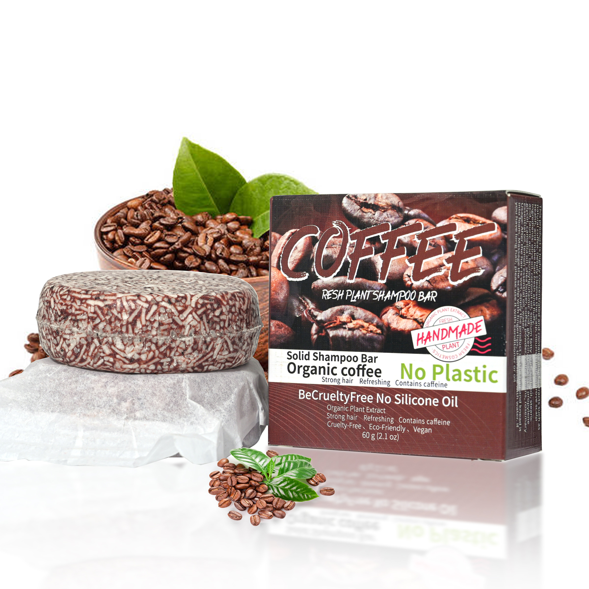 Kaffee-Aromatisiertes Shampoo, – Essential Oil Soap Bewertung und Preis