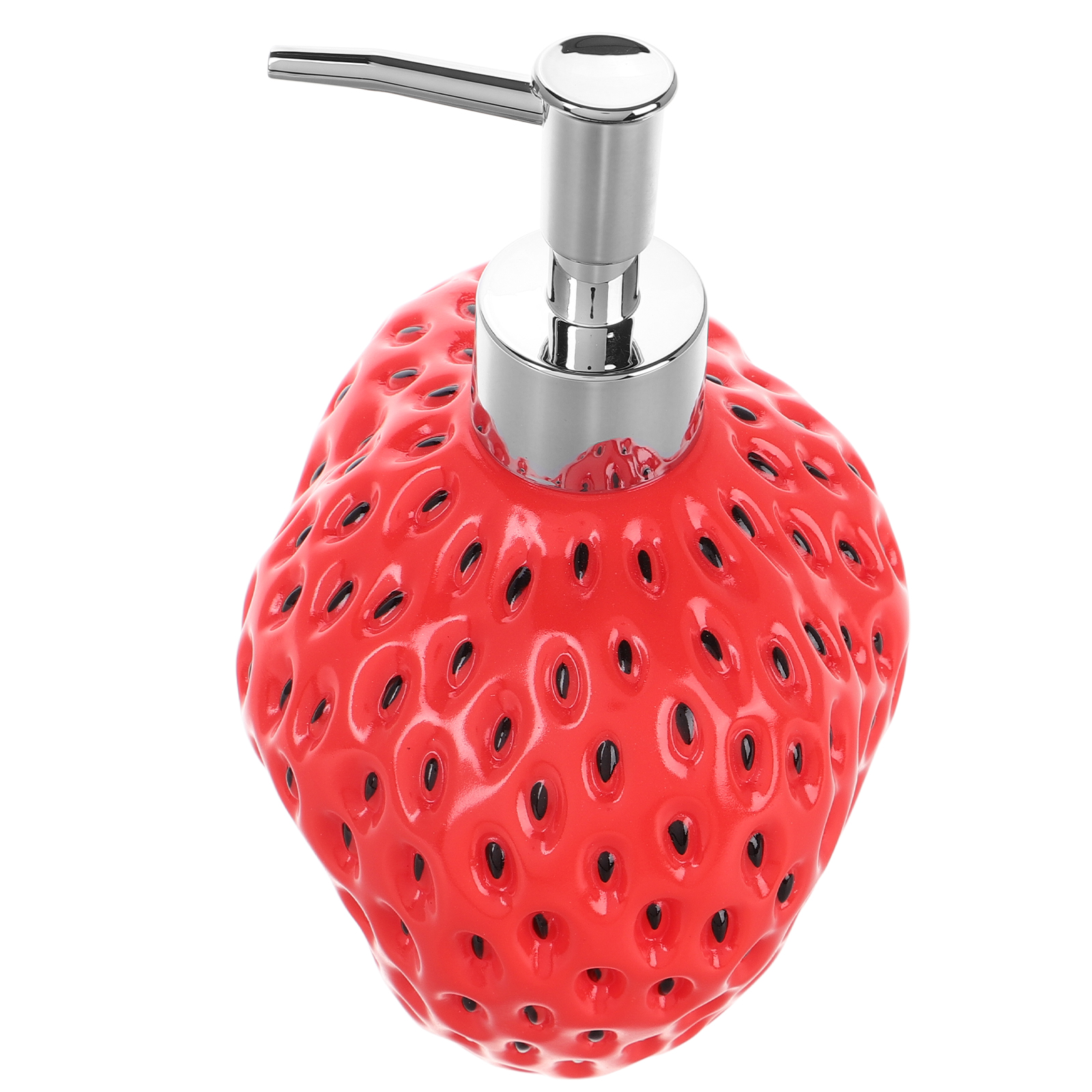 Erdbeerförmiger Seifenspender, – Soap Making Jar Bewertung und Preis