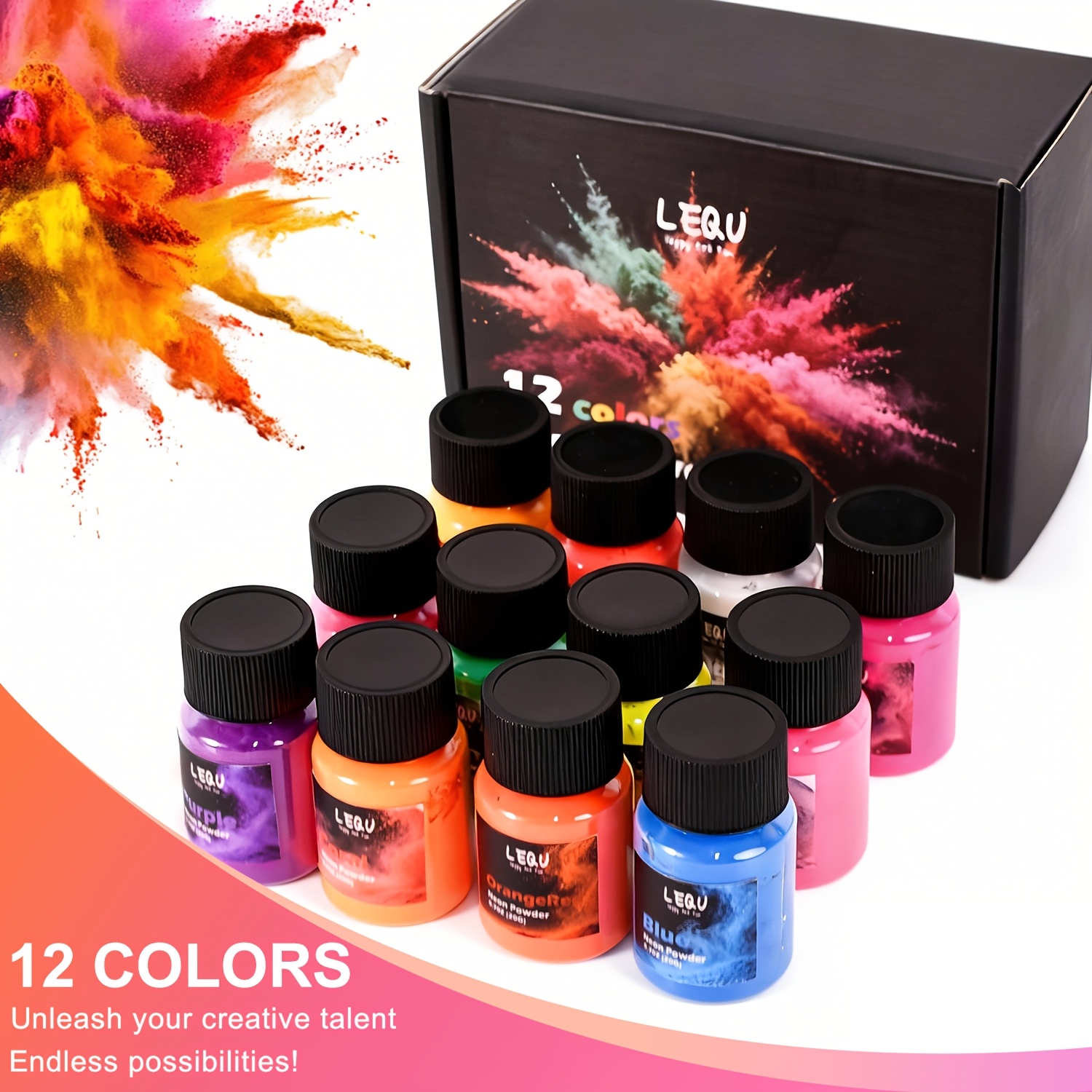 LEQU 12 Farben Neon Fluoreszie – Soap Making Experiment Bewertung und Preis
