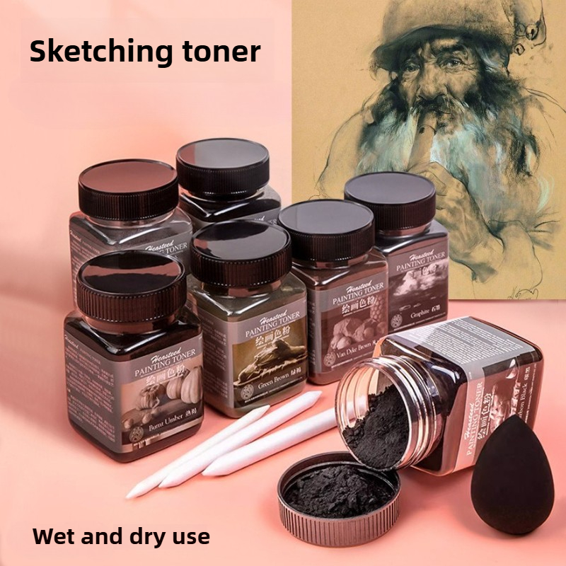 10-Farben-Skizzen-Toner, trock – Activated Charcoal Powder Bewertung und Preis