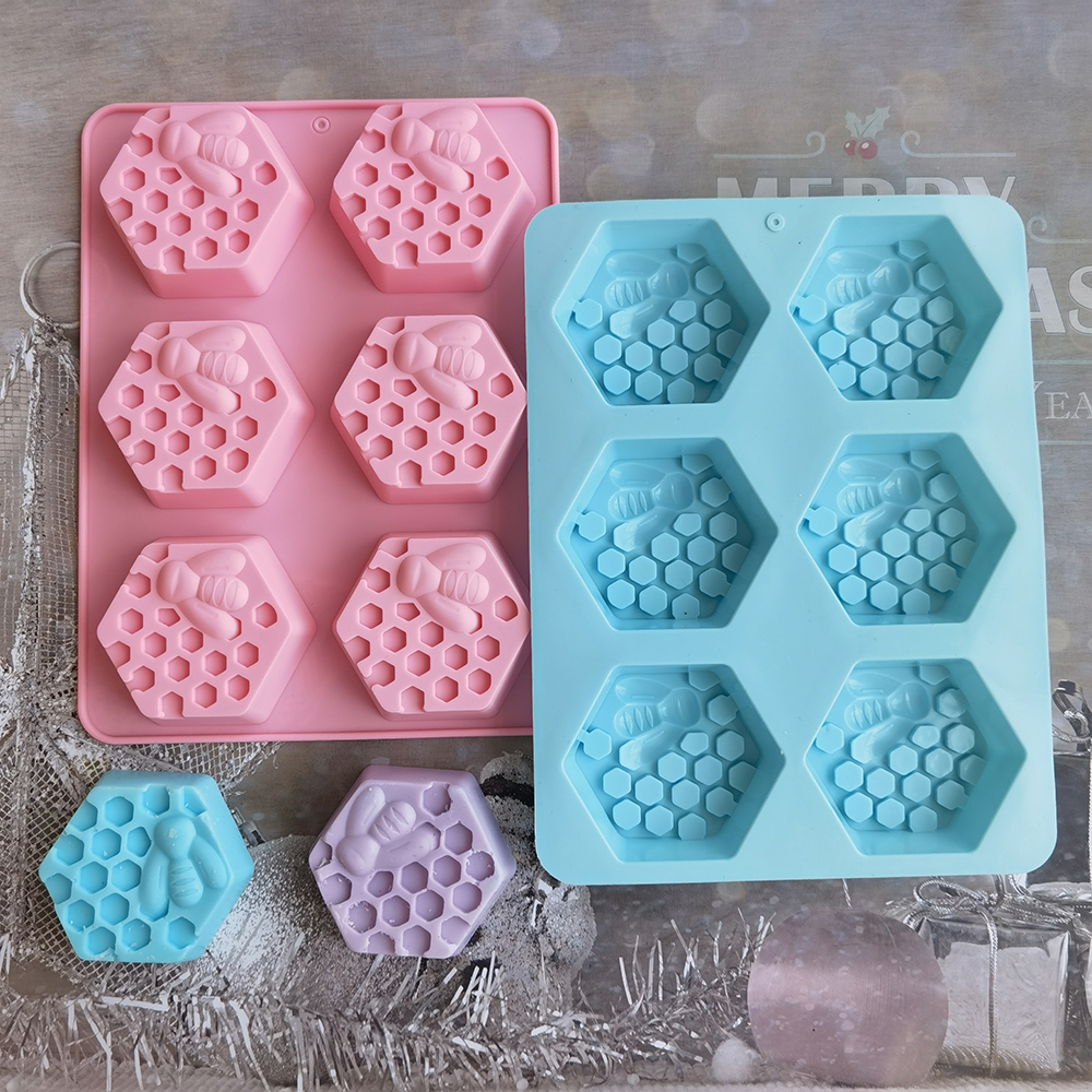 Sechseckige Silikon-Bienen-Sei – Soap Making Vendors Bewertung und Preis