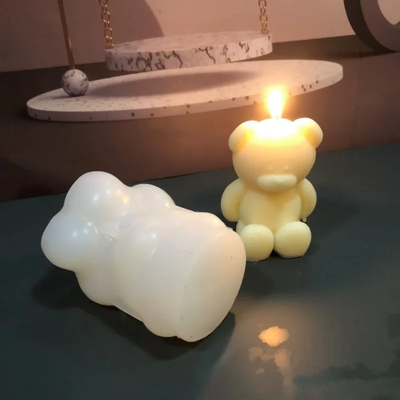 3D Bär Silikon Kerze Form DIY  – Soap Making Experiment Bewertung und Preis