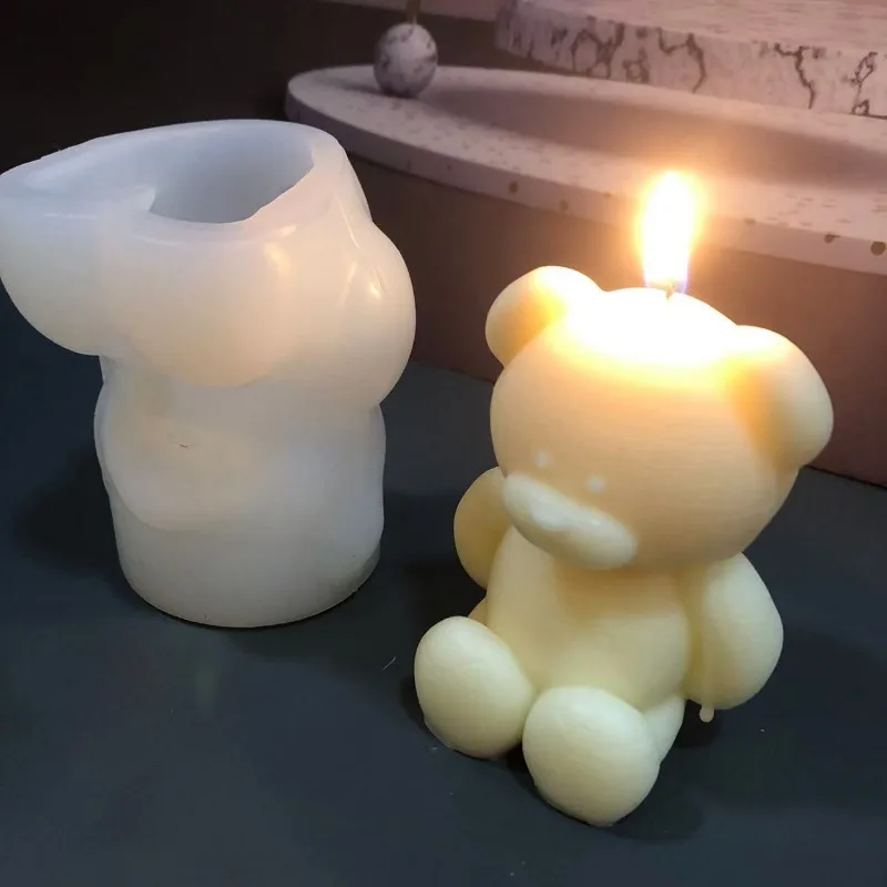 3D Bär Silikon Kerze Form DIY  – Soap Making Experiment Bewertung und Preis