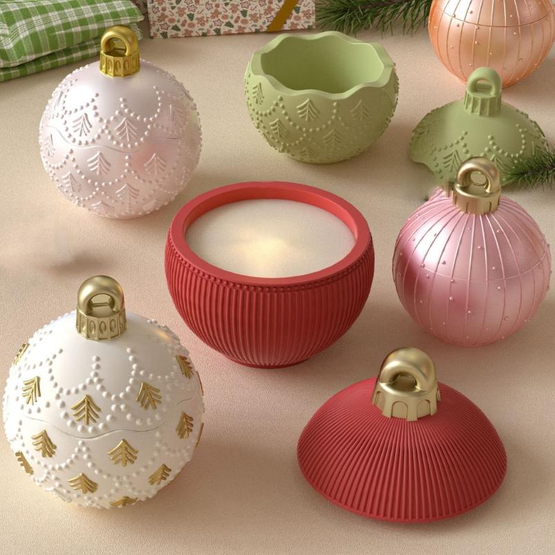 Y1UD Weihnachtskugel-Silikon-K – Soap Making Jar Bewertung und Preis