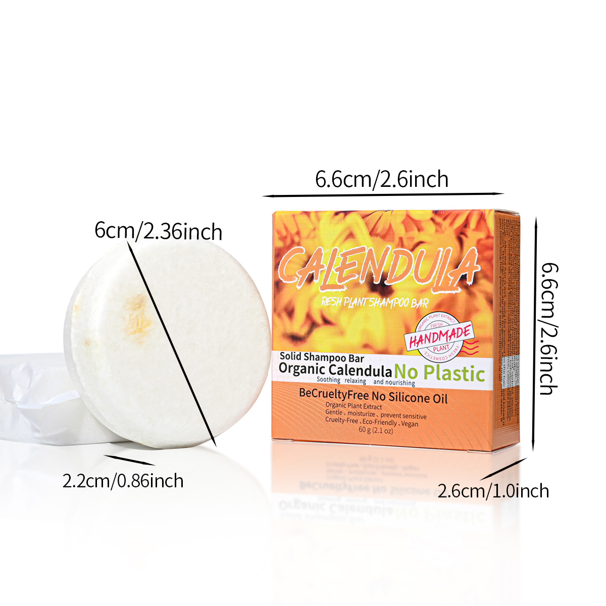 Calendula Blüten- und Pflanzen – Essential Oil Soap Bewertung und Preis