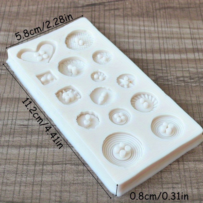 Knopfförmige Silikonform für S – Soap Making Workshop Bewertung und Preis