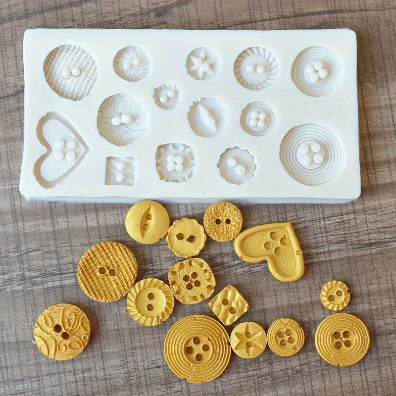 Knopfförmige Silikonform für S – Soap Making Workshop Bewertung und Preis