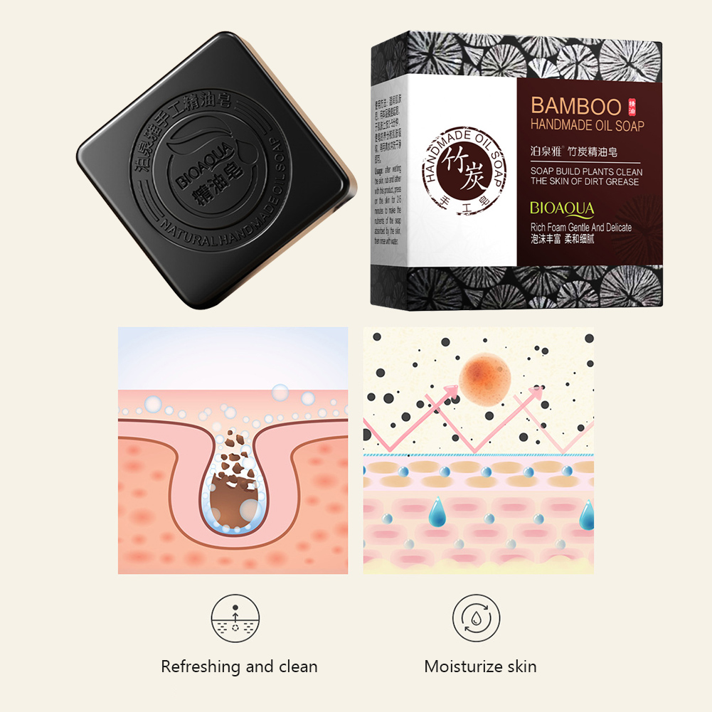 Bambus Holzkohle Handgemachte  – Essential Oil Soap Bewertung und Preis