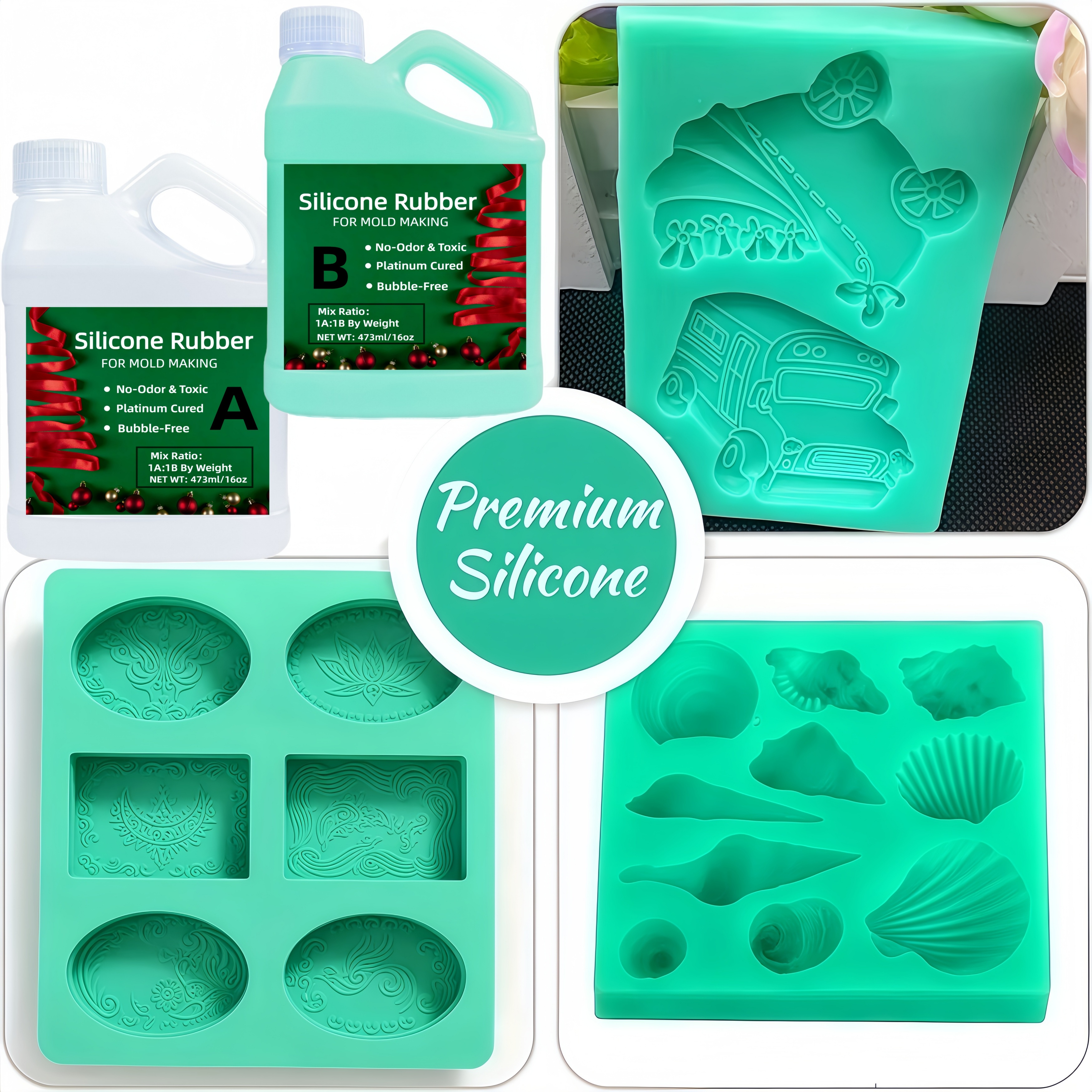 Platinum Cure Flüssiges Siliko – Soap Making Ratios Bewertung und Preis