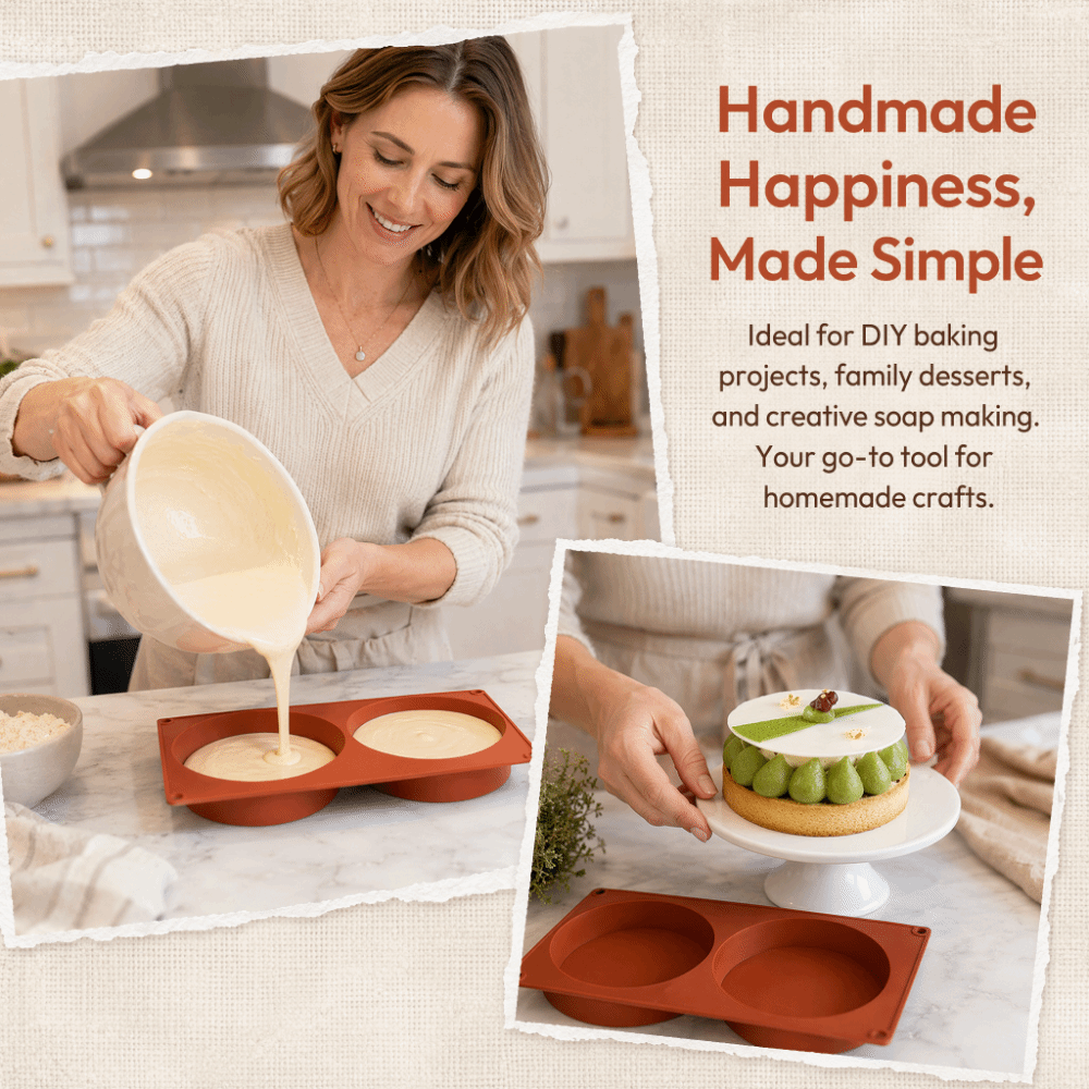 Zylinderförmige Silikon-Backfo – Soap Making Workshop Bewertung und Preis