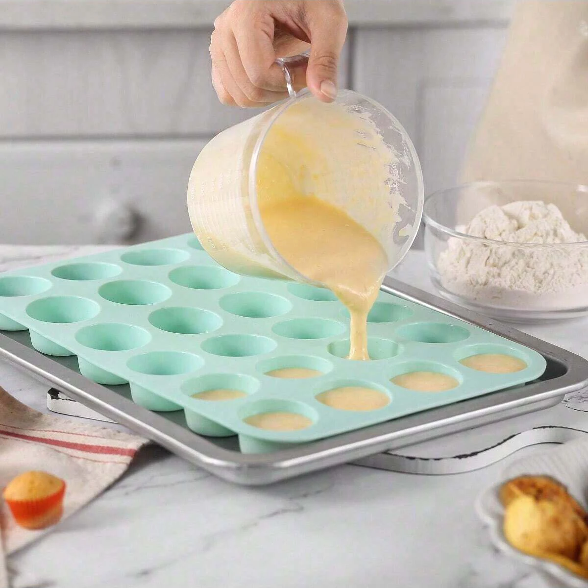 24-Loch-Kuchenform, Silikon, S – Soap Making Jar Bewertung und Preis