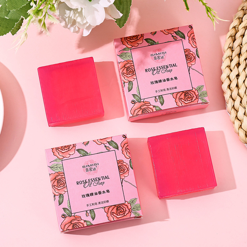 Seife mit ätherischem Rosenöl, – Essential Oil Soap Bewertung und Preis