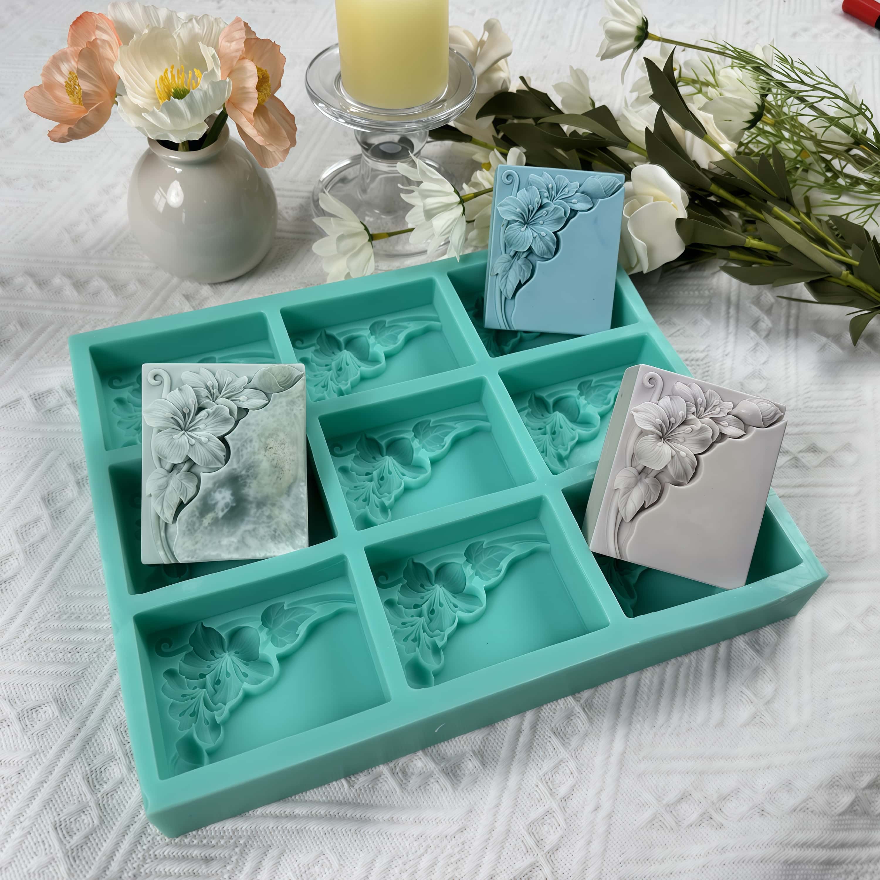 9-Hohlräume Tung Flower Soap M – Soap Making Vendors Bewertung und Preis