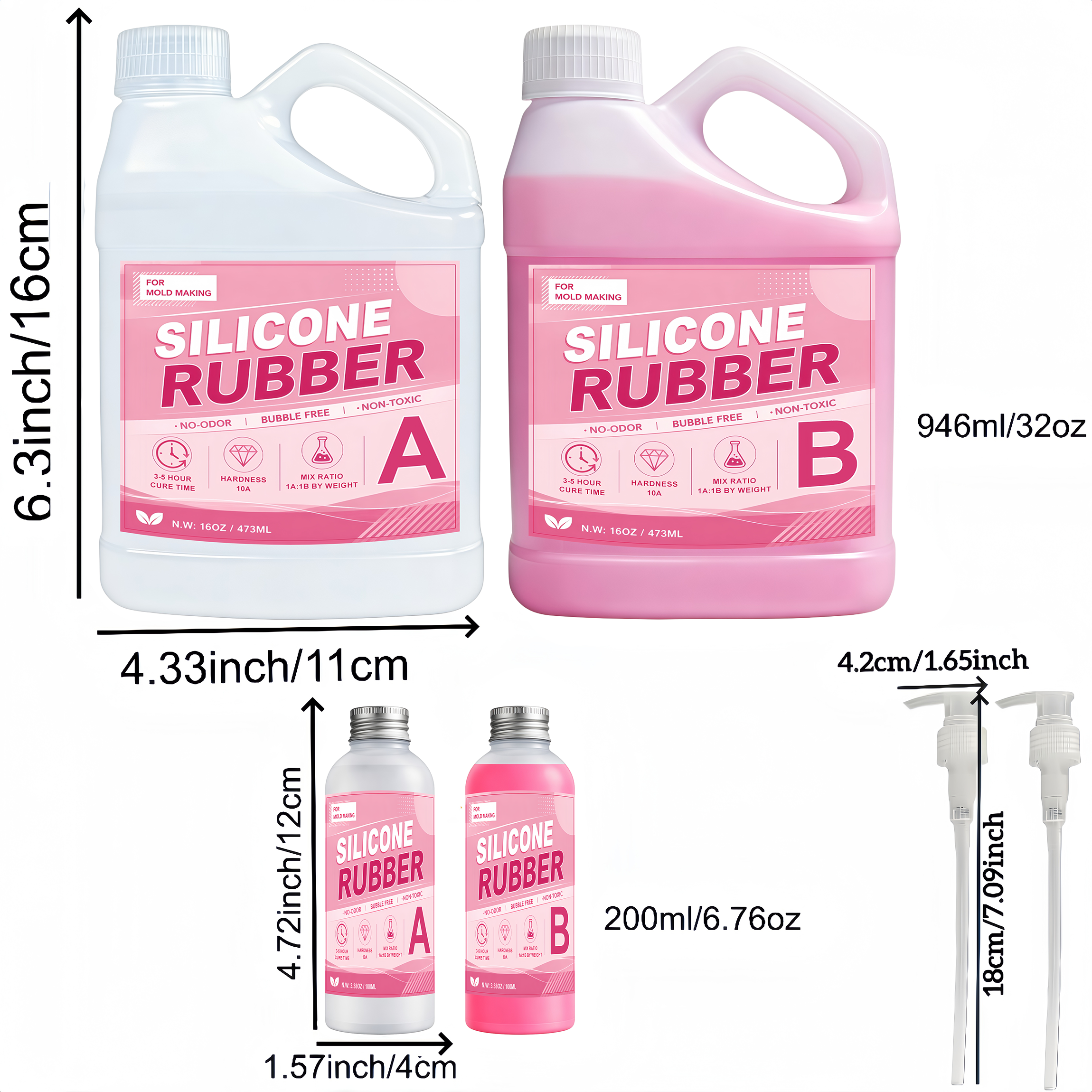 Flüssiges Silikonkautschuk-Set – Soap Making Ingredients Bewertung und Preis