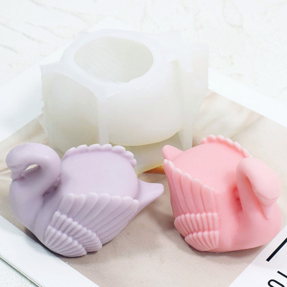 Weißer Schwan Silikon Kerzenfo – Soap Making Vendors Bewertung und Preis