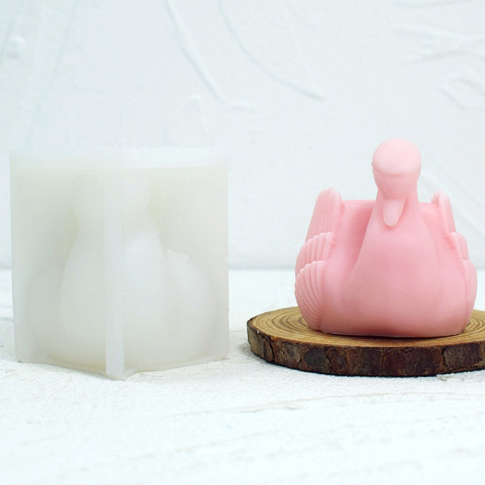 Weißer Schwan Silikon Kerzenfo – Soap Making Vendors Bewertung und Preis