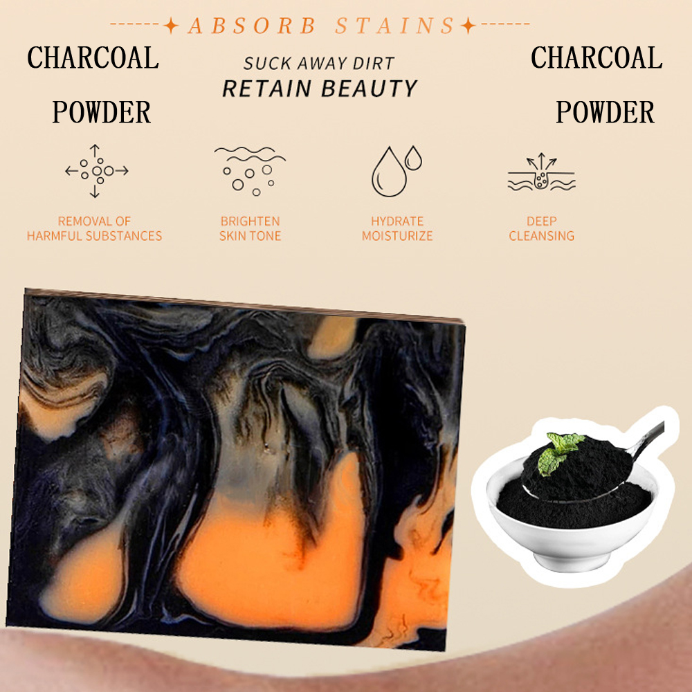 1/2/4/6 Stück Bambuskohle-Seif – Activated Charcoal Powder Bewertung und Preis