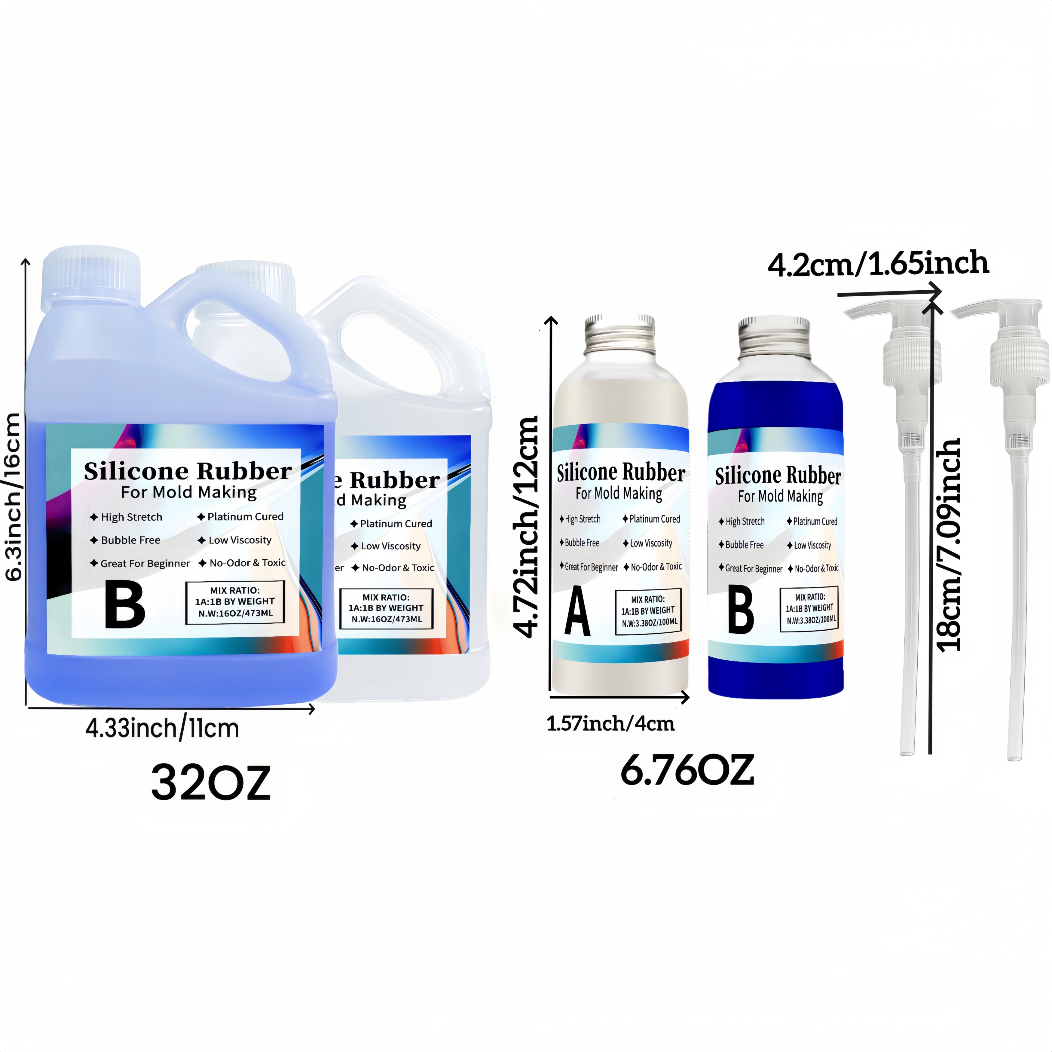 Platin-Gehärtetes 15A Flüssigs – Soap Making Ratios Bewertung und Preis