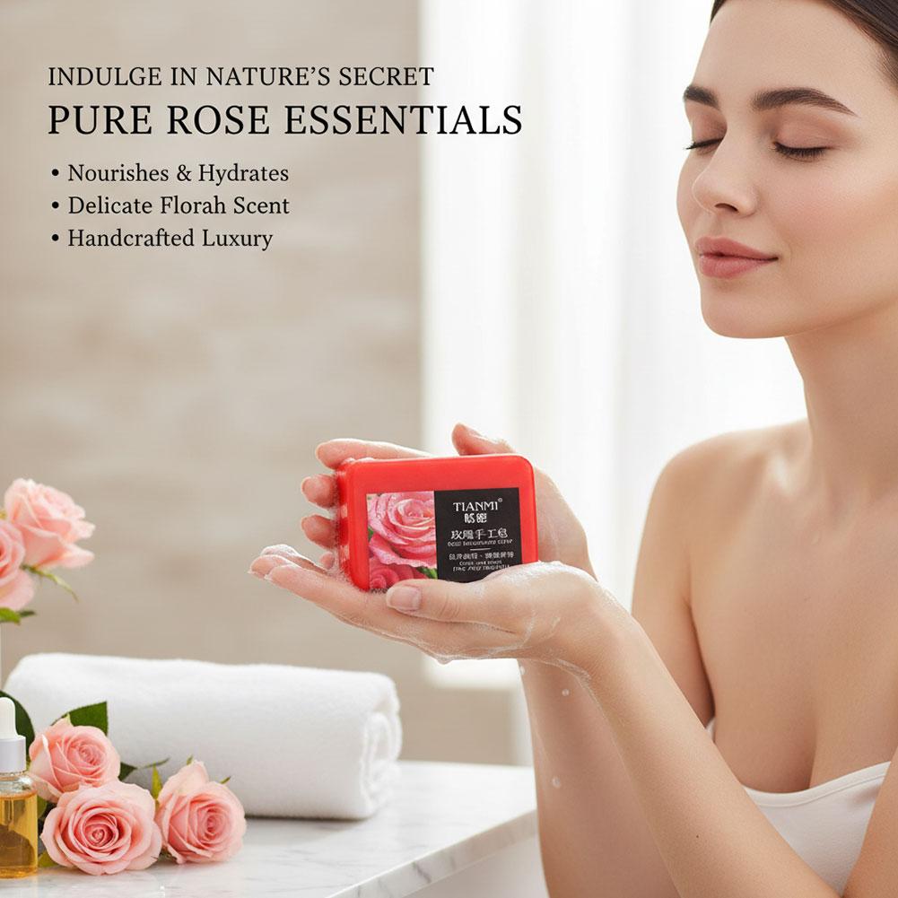 Seife mit ätherischen Rosenöle – Essential Oil Soap Bewertung und Preis