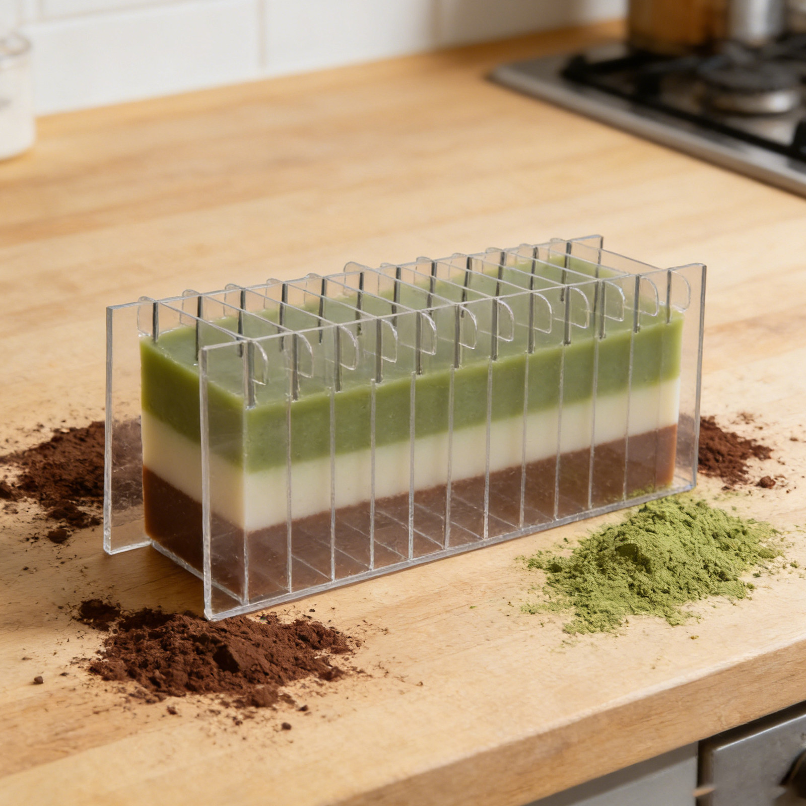 Acryl-Seifenteiler für Silikon – Soap Making Vendors Bewertung und Preis