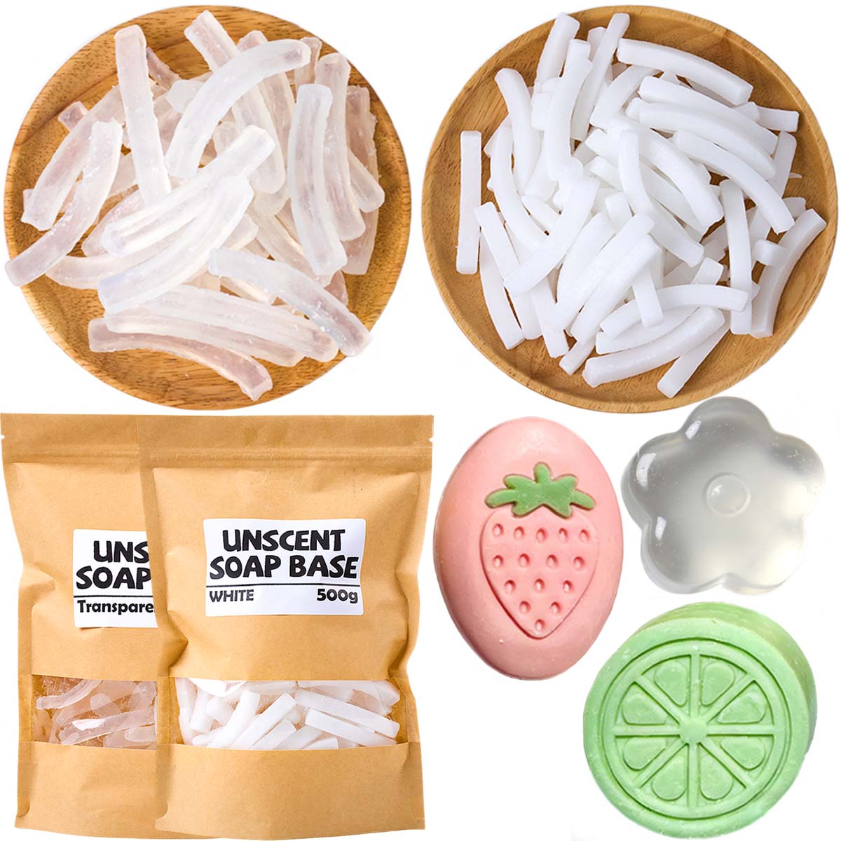 500g Glycerin-Seifenbasis für  – Soap Making Glycerin Base Bewertung und Preis