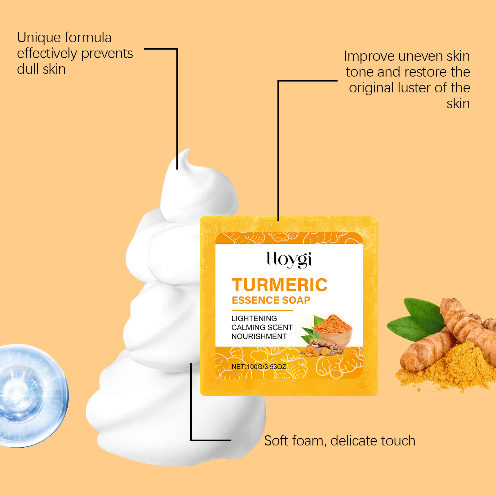 Kurkuma Hautpflege Set Körper  – Essential Oil Soap Bewertung und Preis