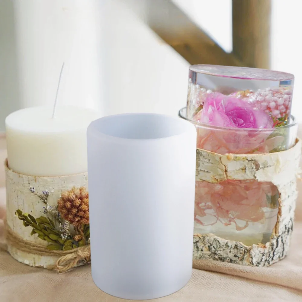 Einfache entformte Zylinder-Si – Soap Making Jar Bewertung und Preis