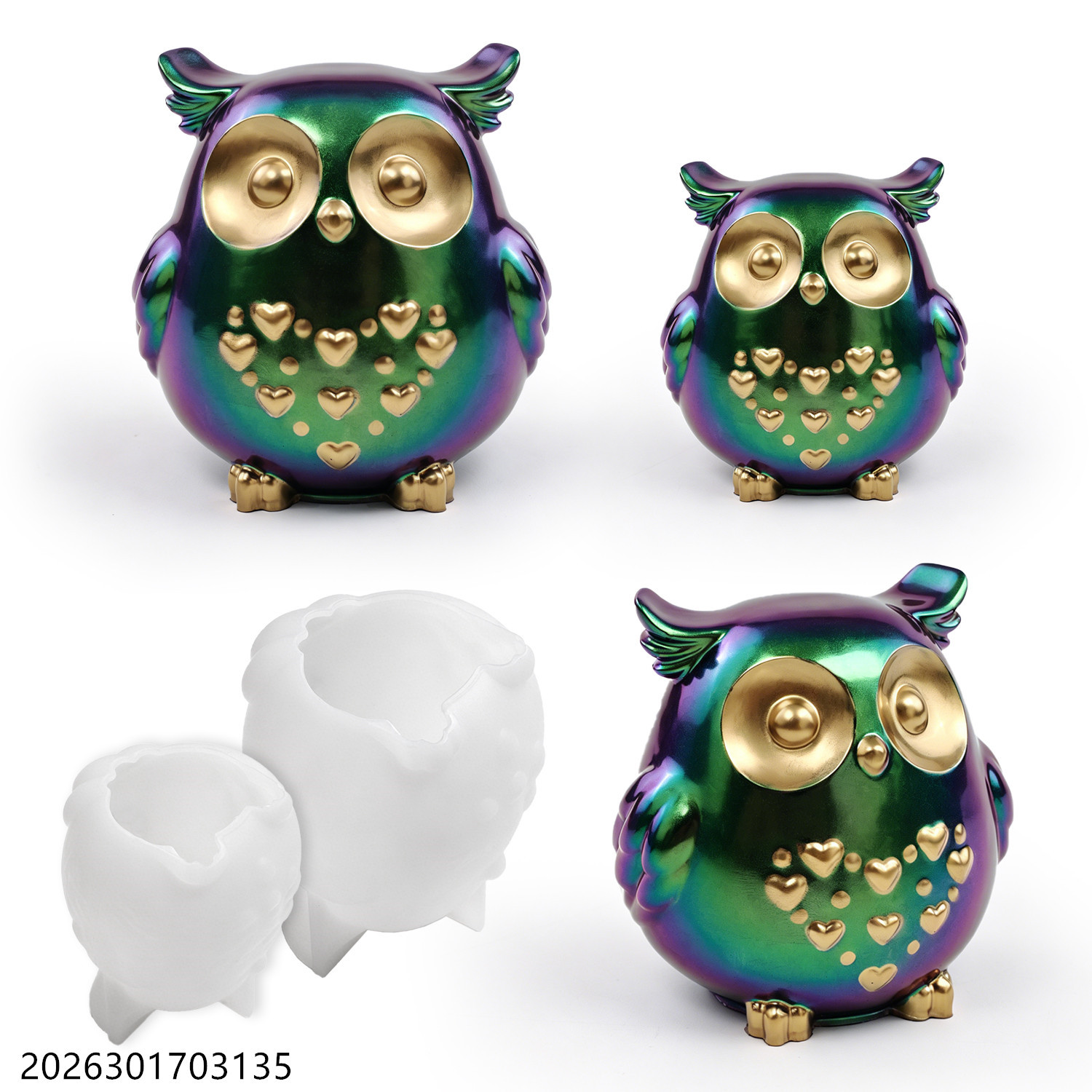 Eulen-Silikonform 3D Vogelform – Soap Making Workshop Bewertung und Preis