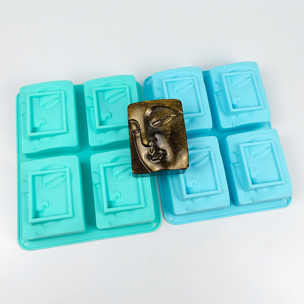 4 Löcher Buddha Porträt Seifen – Soap Making Vendors Bewertung und Preis